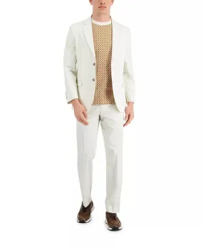 Nautica Men's Modern-Fit White Suit Dress Pants 32 x 30 PANTS ONLY