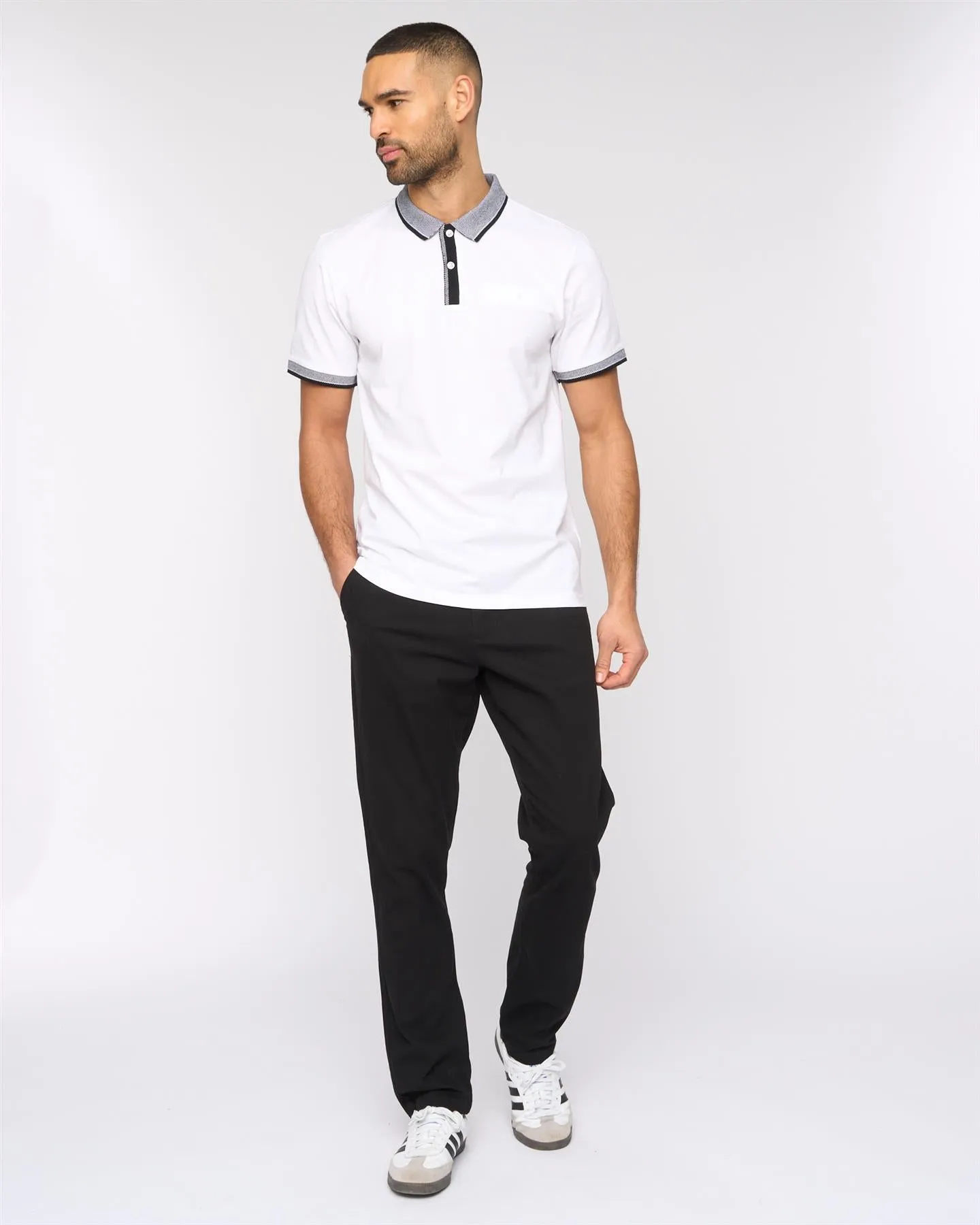 Newland Slim Fit Chinos Black