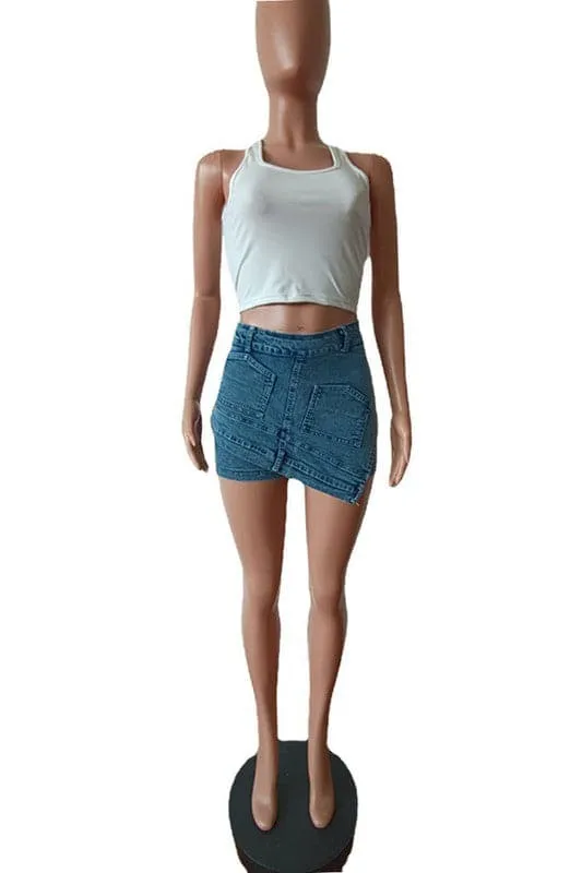 PA126 Fashion Design Denim Shorts