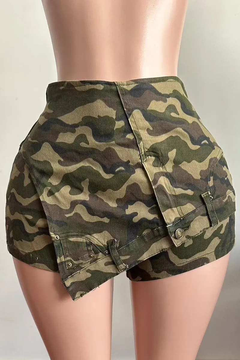 PA126 Fashion Design Denim Shorts