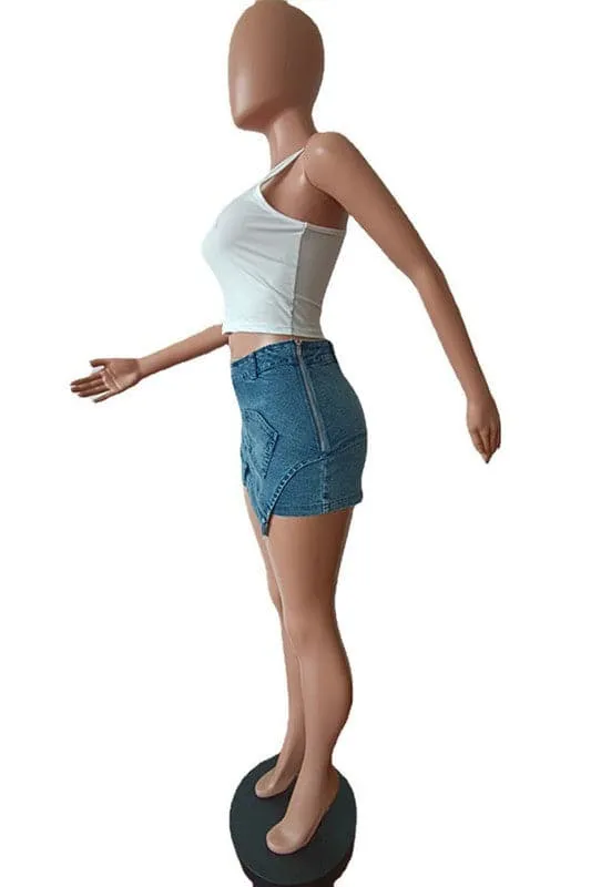 PA126 Fashion Design Denim Shorts