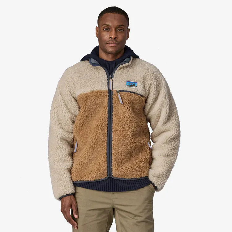 Patagonia Natural Blend Retro Cardigan Grayling Brown