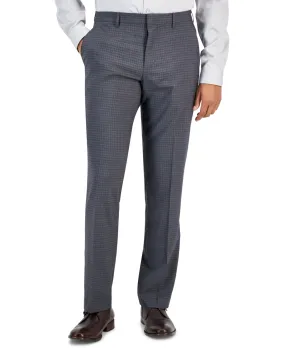 Perry Ellis Portfolio Men's Slim Fit Stretch Pants Charcoal Grey 30 x 30