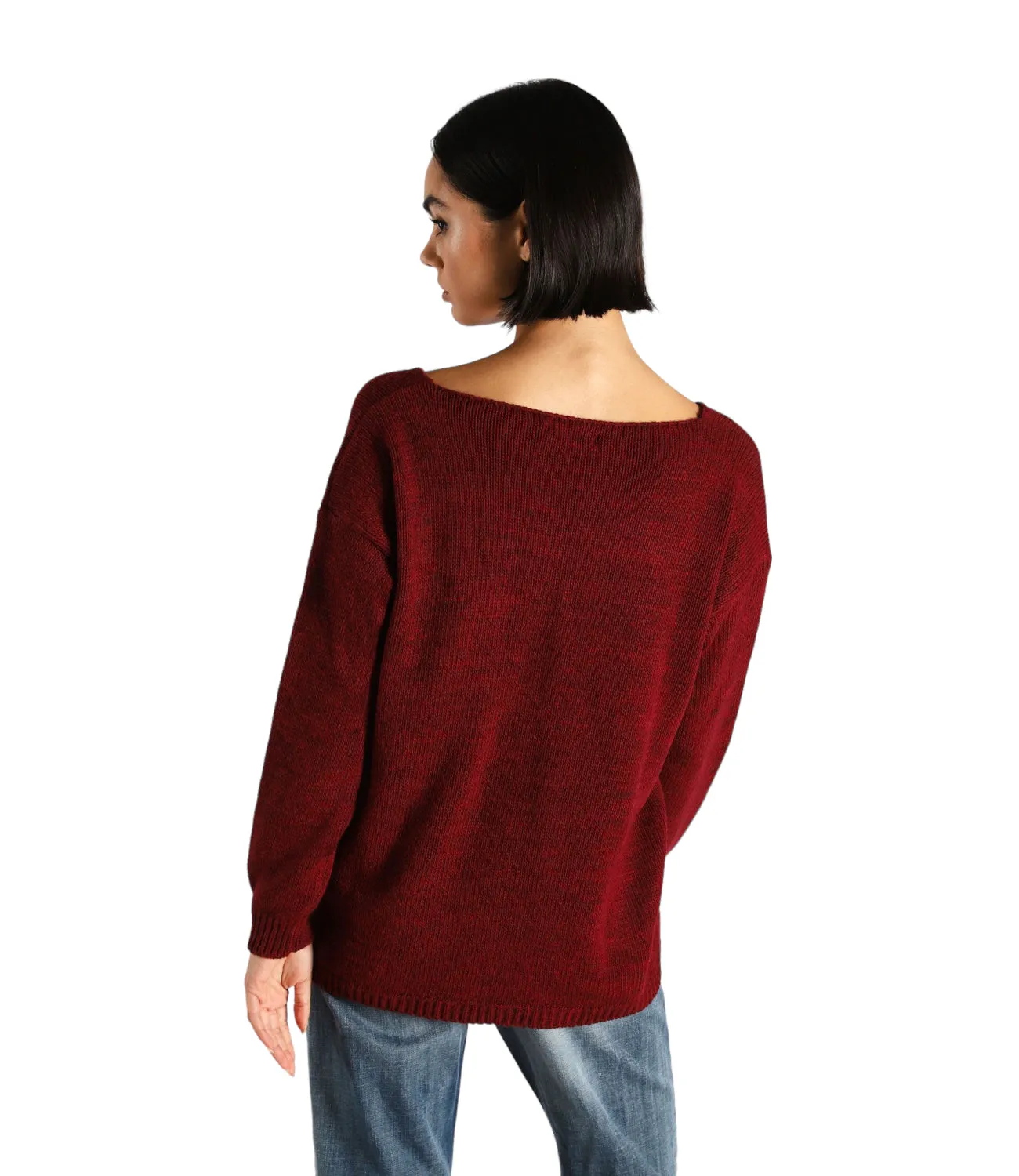 Please bordeaux pullover