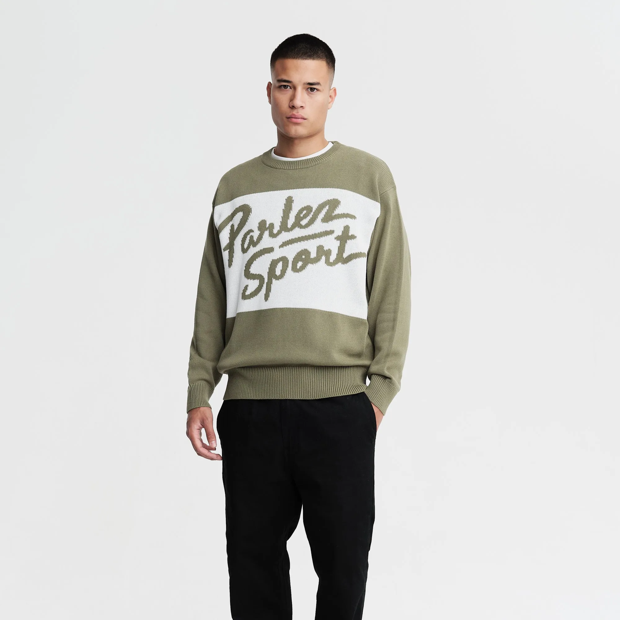 Rubio Knit Olive Green