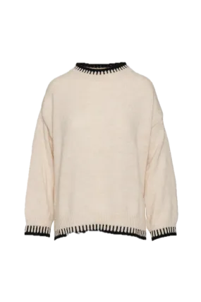 Saiph cream pullover