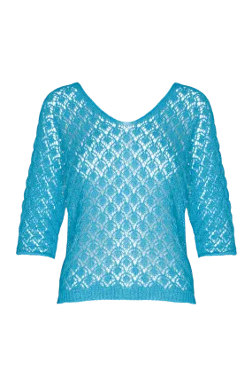 Saiph turquoise pullover