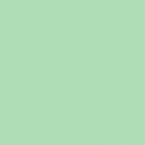 Short mint green linen nightie with straps - Mariane