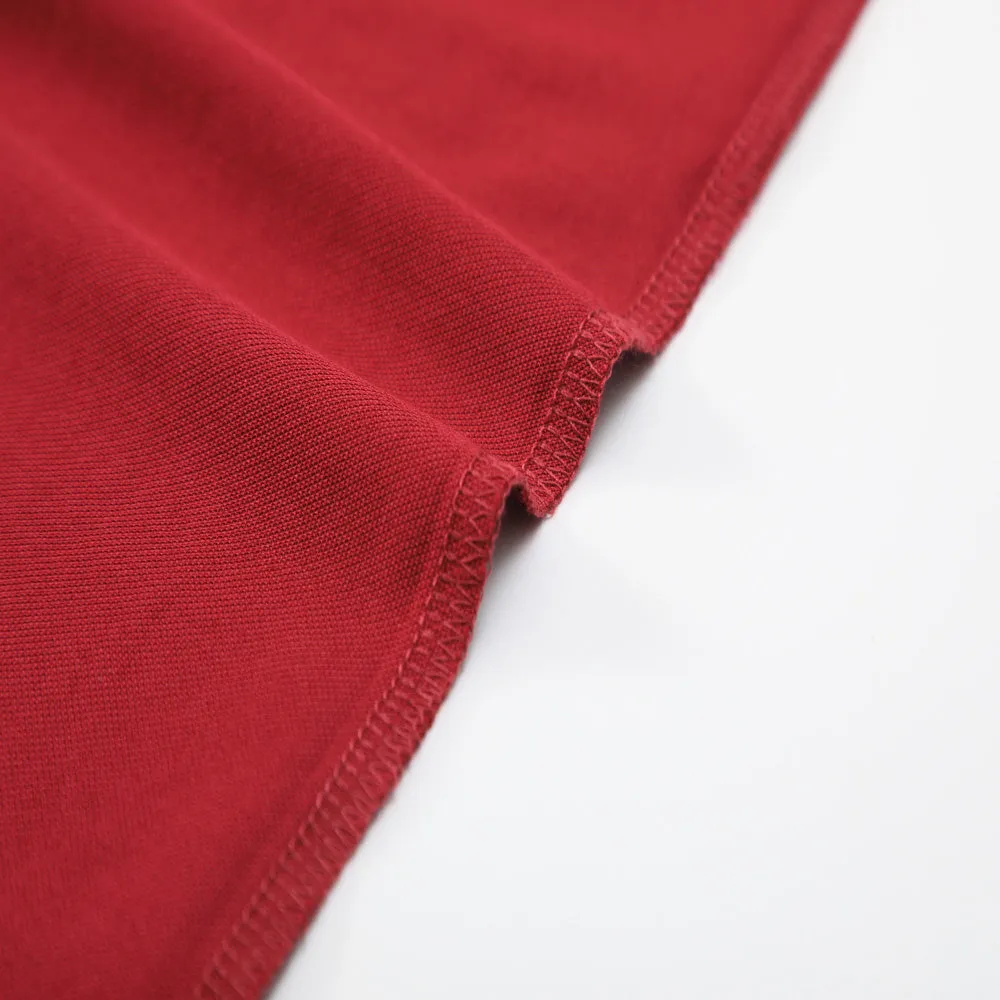 Sidiou Group New Fashion Trend Casual Brand Men POLO Shirt Solid Color Beaded Lapel T-shirt