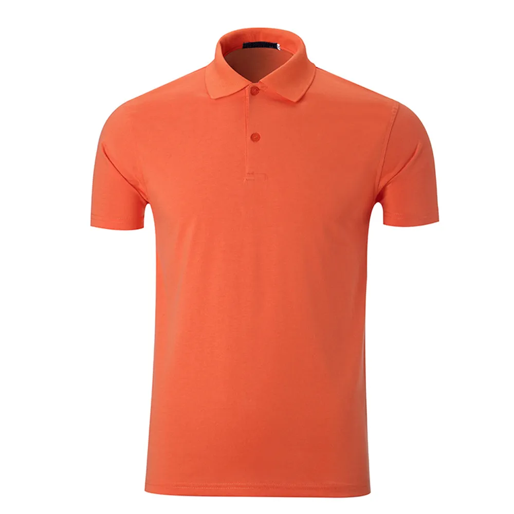 Sidiou Group New Fashion Trend Casual Brand Men POLO Shirt Solid Color Beaded Lapel T-shirt