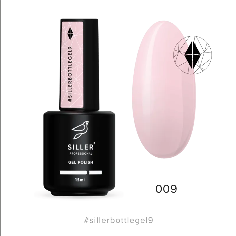 Siller Bottle Gel #9 - Light Pink