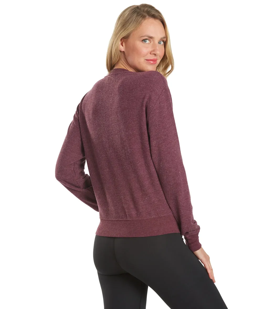 Spiritual Gangster Hustle Crew Neck Savasana Pullover