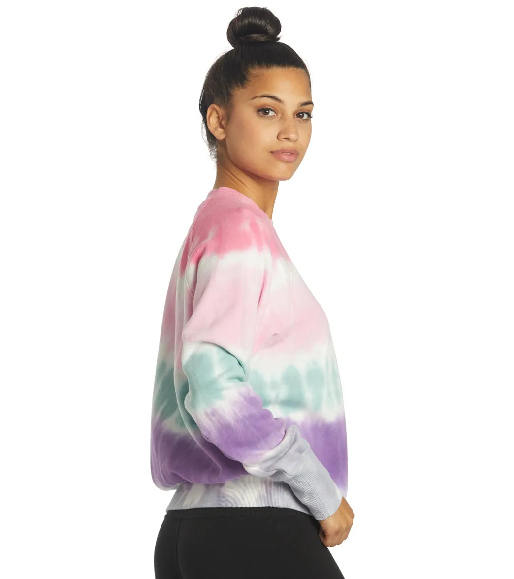 Spiritual Gangster Watercolor Bridget Raglan Pullover