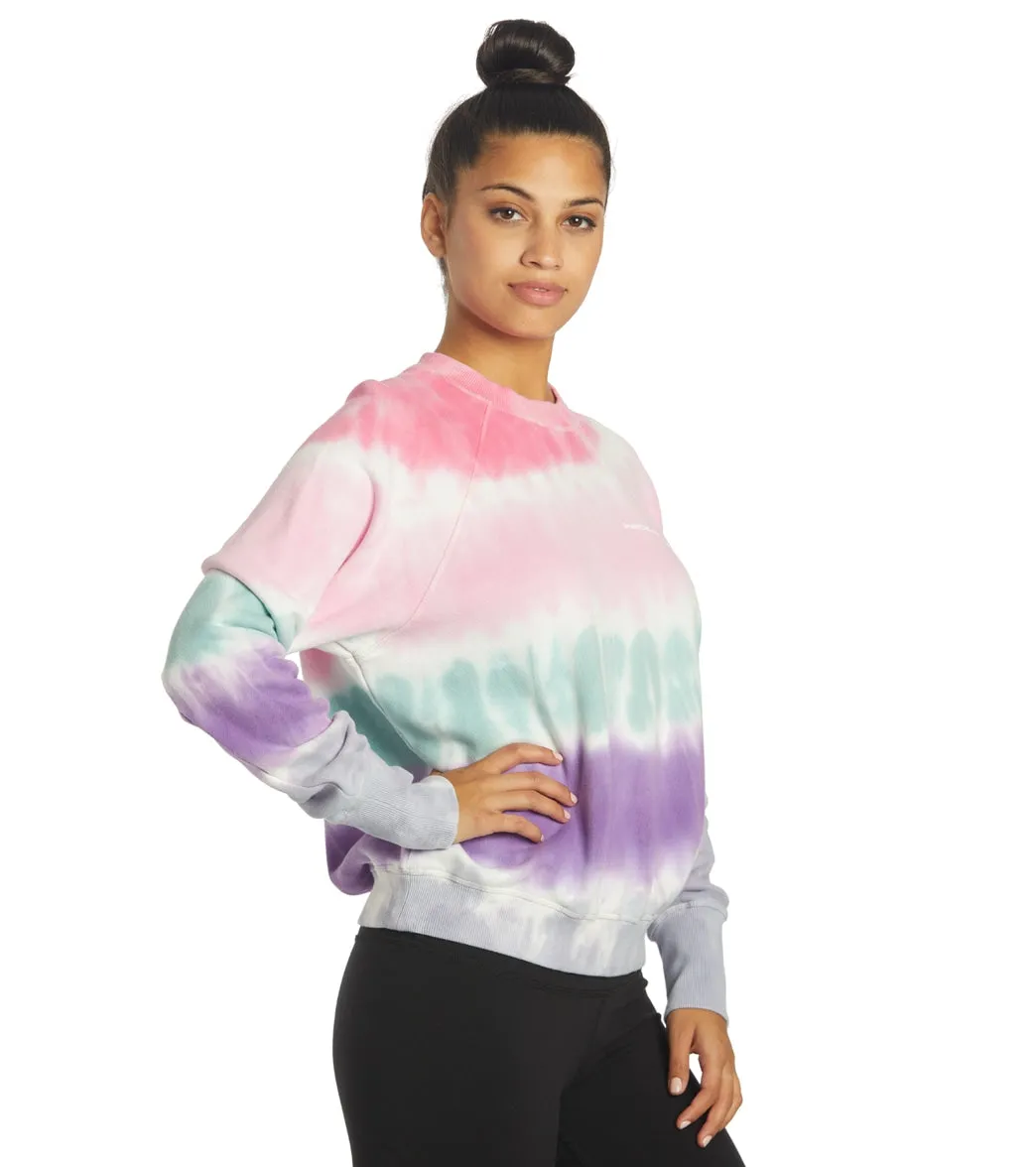 Spiritual Gangster Watercolor Bridget Raglan Pullover