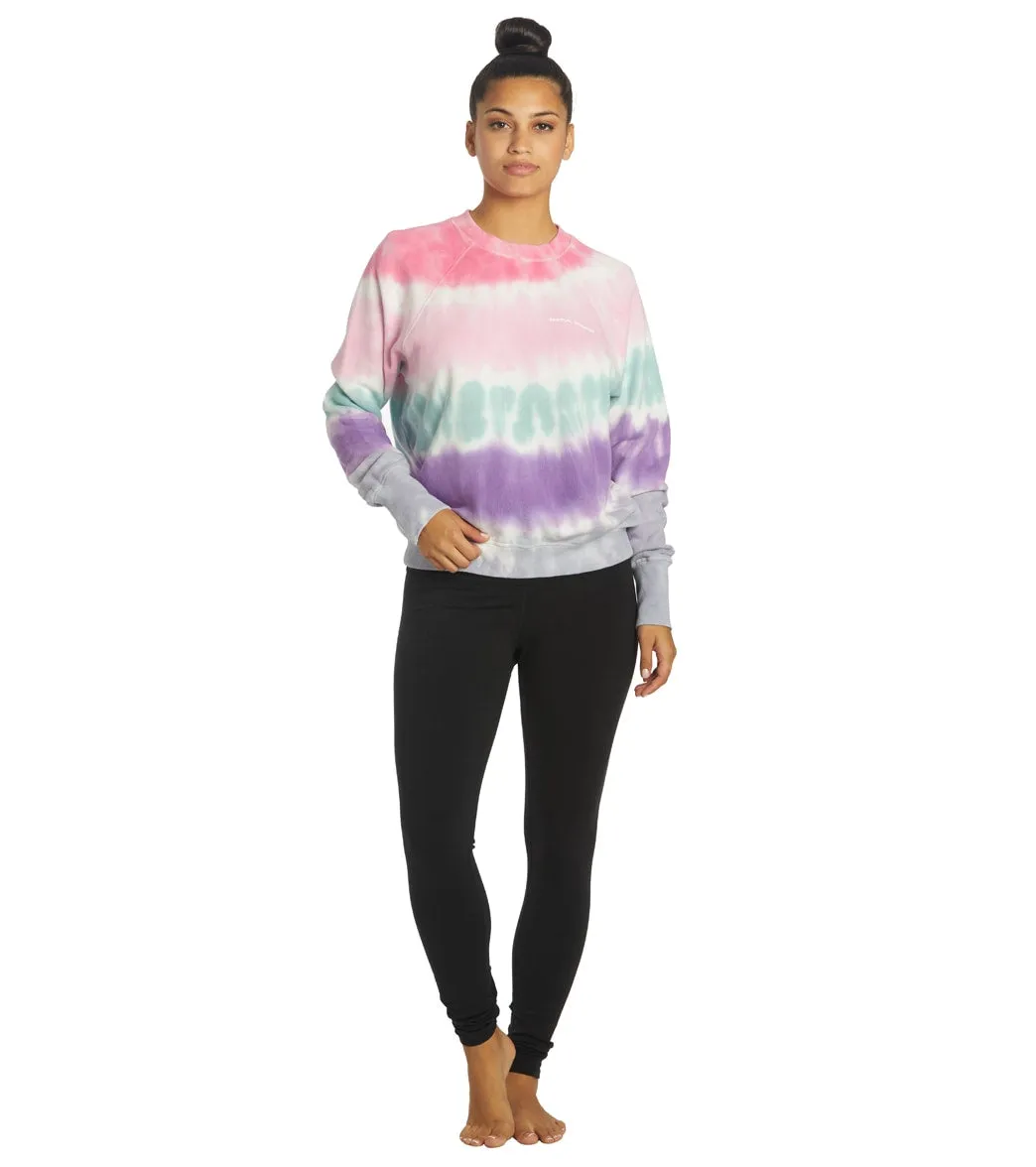 Spiritual Gangster Watercolor Bridget Raglan Pullover