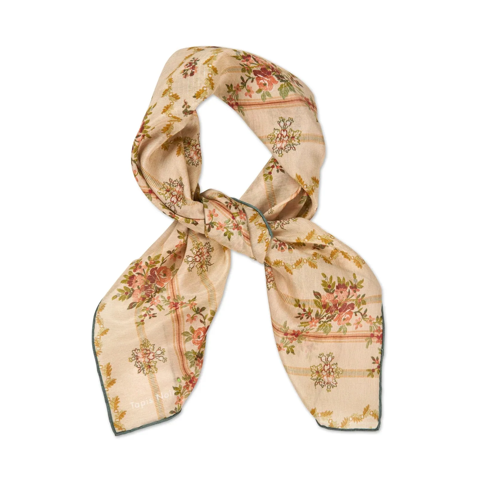 Tapis Noir Light Pastel Stripe Scarf