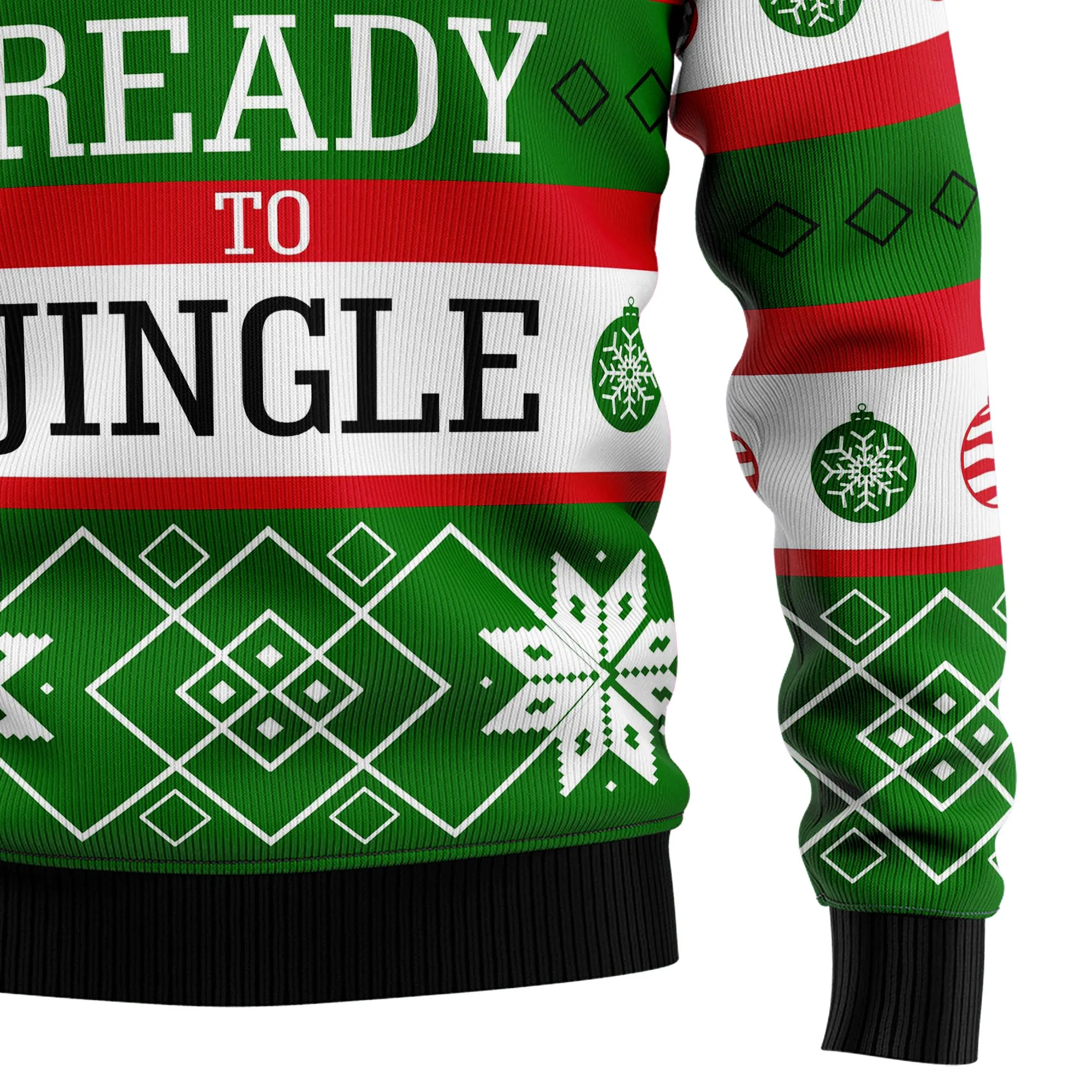 Ugly Sweater JulesRoche All-over Print Cotton Blend Winter