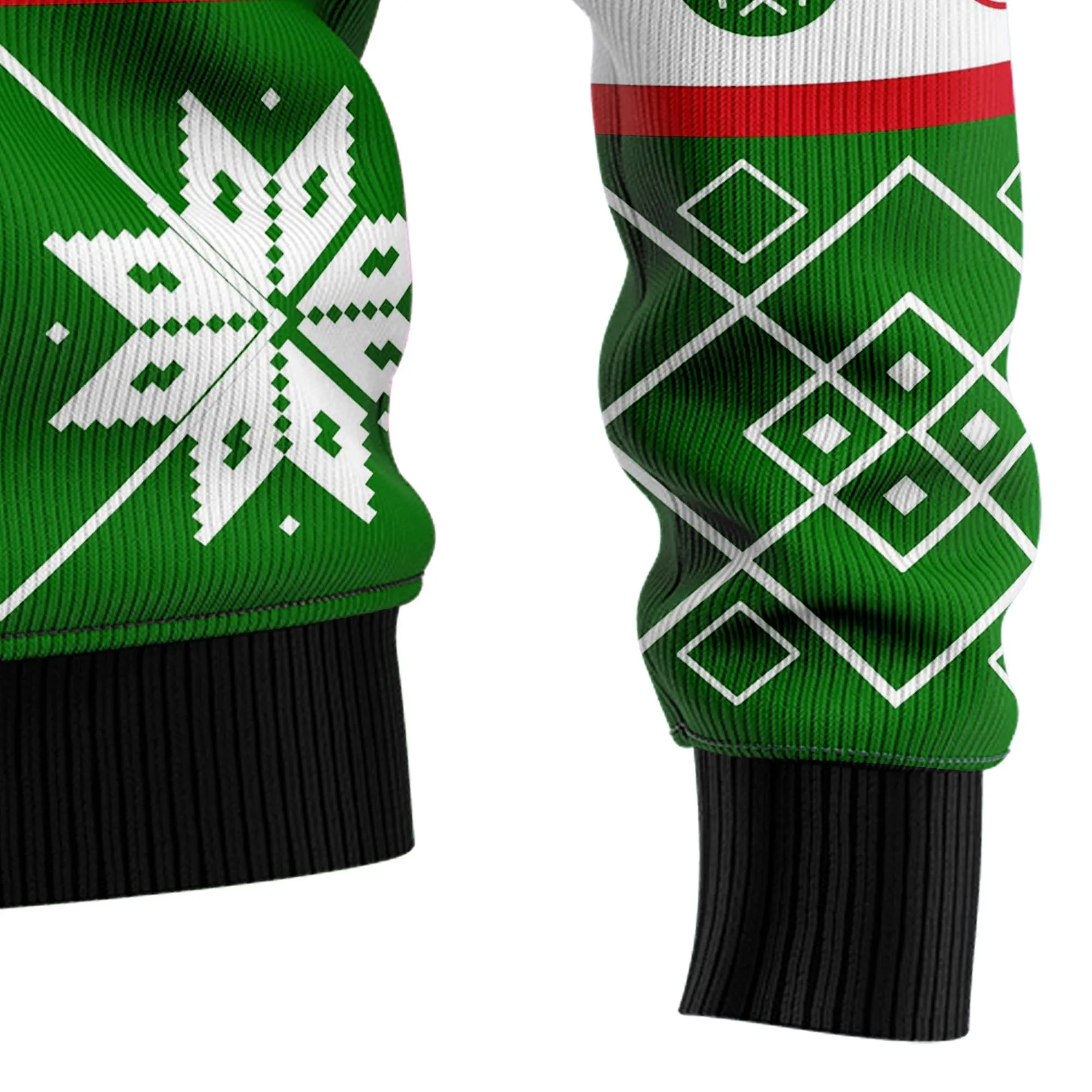 Ugly Sweater JulesRoche All-over Print Cotton Blend Winter