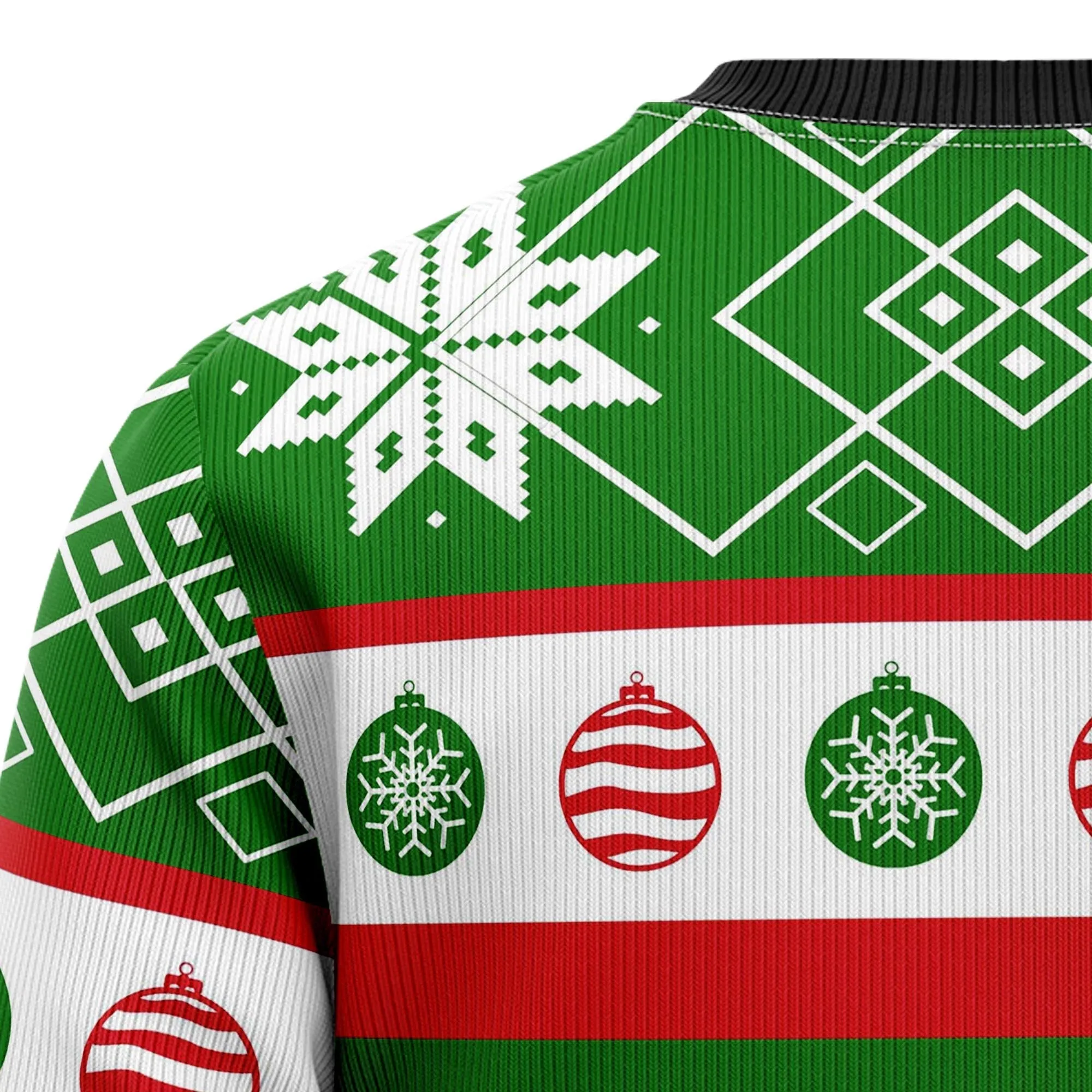 Ugly Sweater JulesRoche All-over Print Cotton Blend Winter