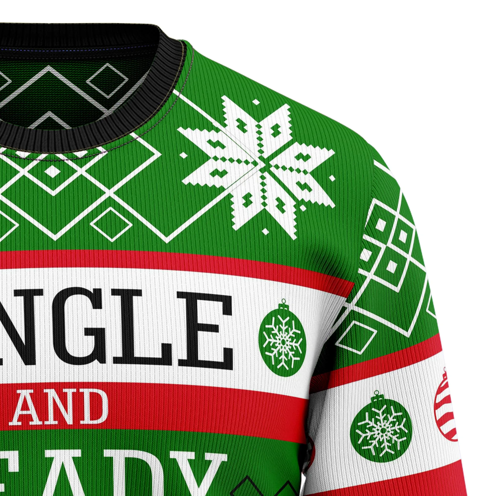 Ugly Sweater JulesRoche All-over Print Cotton Blend Winter