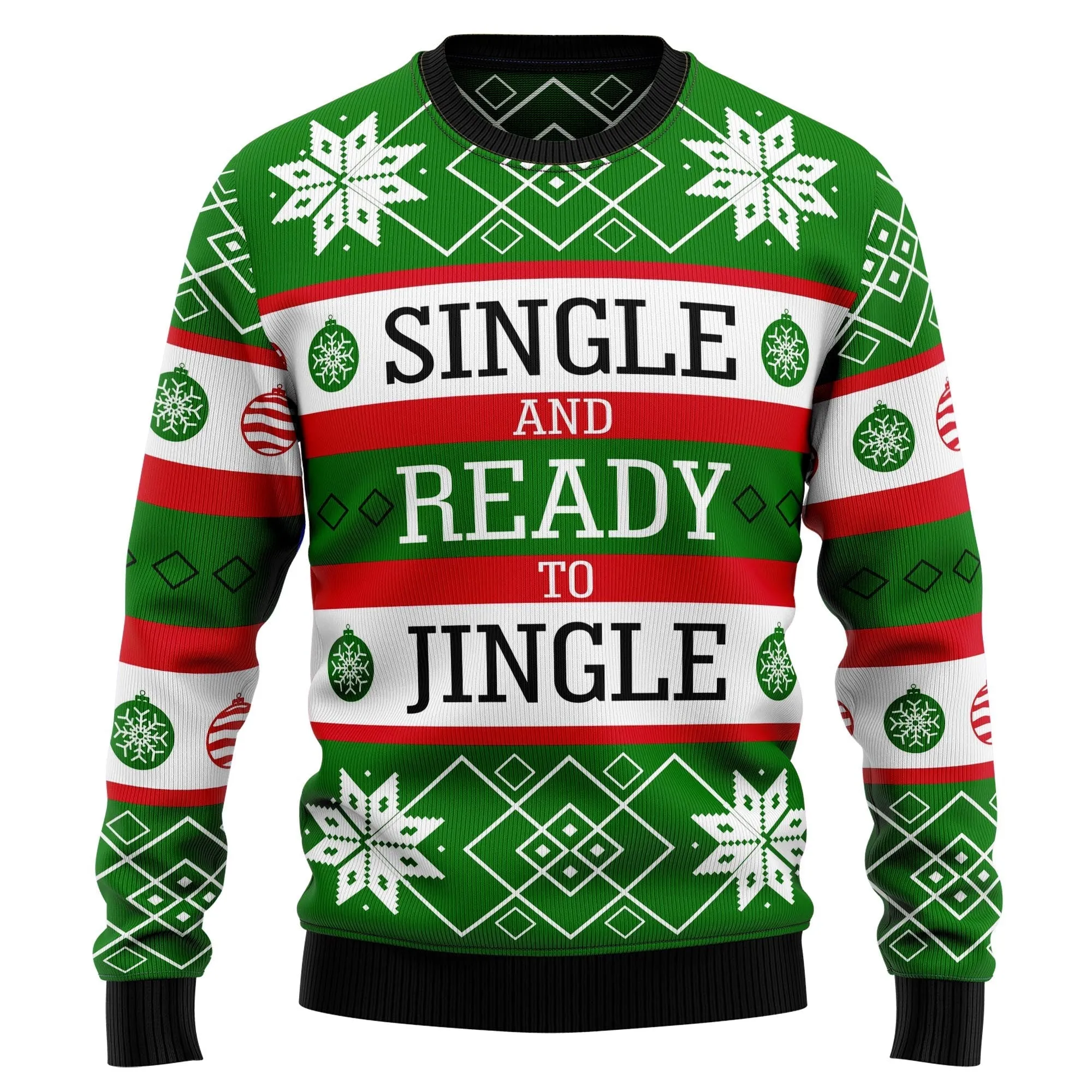 Ugly Sweater JulesRoche All-over Print Cotton Blend Winter