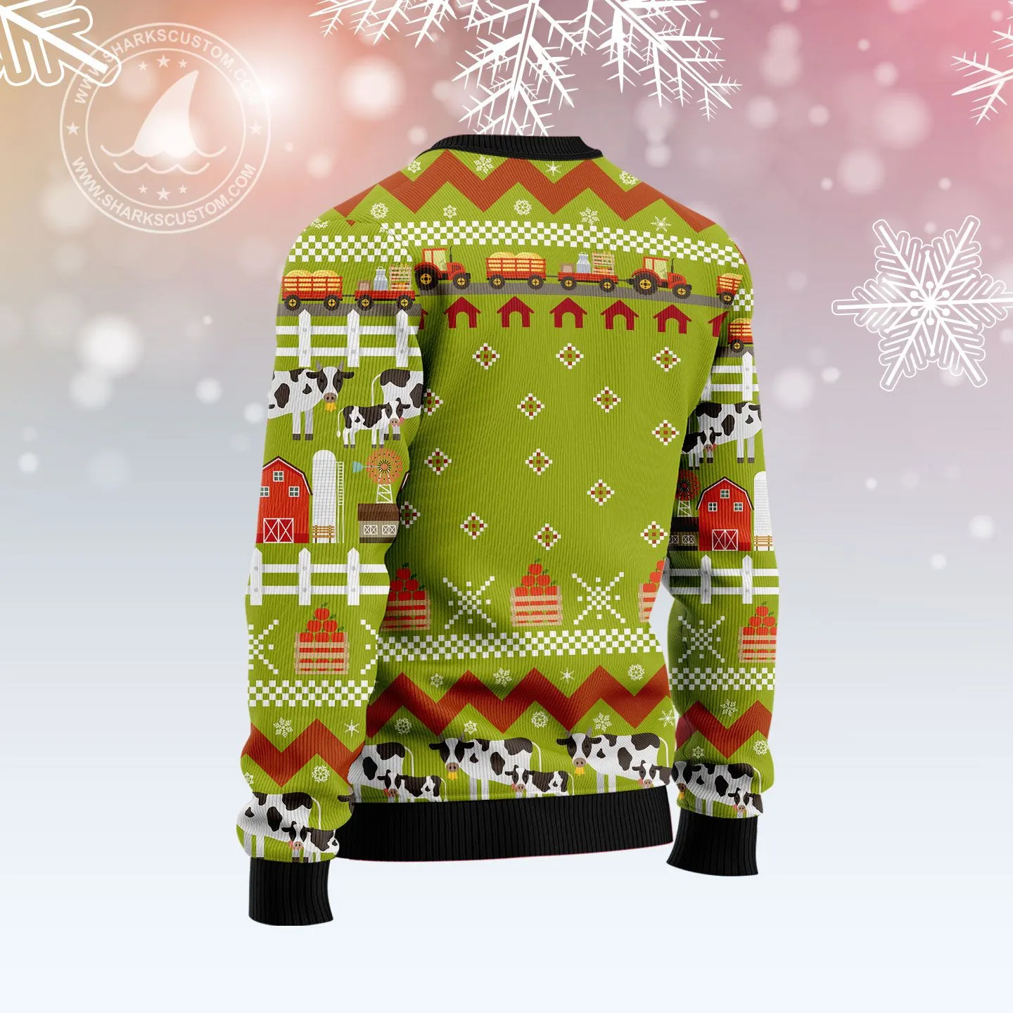 Ugly Sweater JulesRoche All-Over-Print Festive Jumper