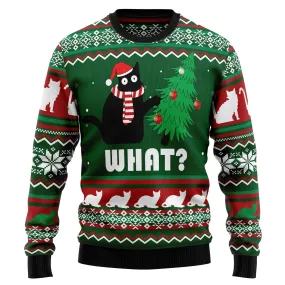Ugly Sweater JulesRoche Cotton Blend All-Over Print