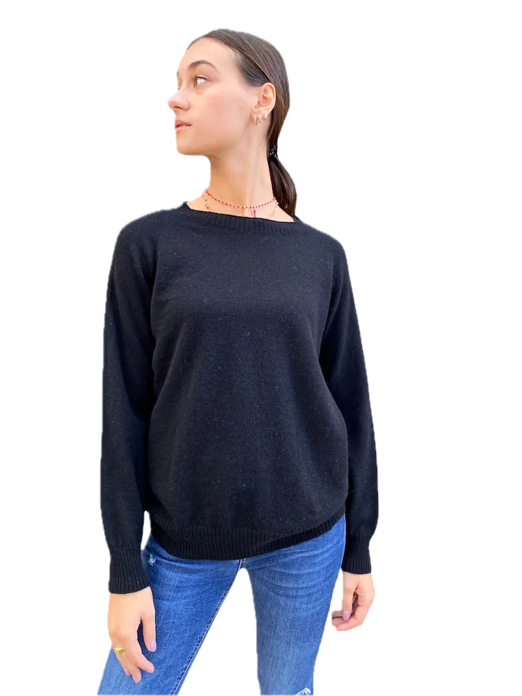 Vicolo black cashmere pullover