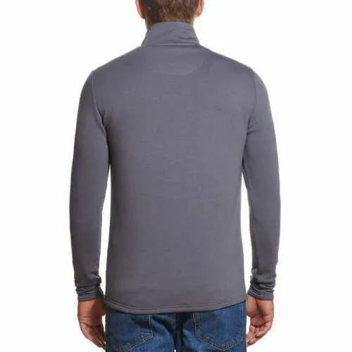 Weatherproof Vintage Men’s Quarter Zip Pullover, Charcoal