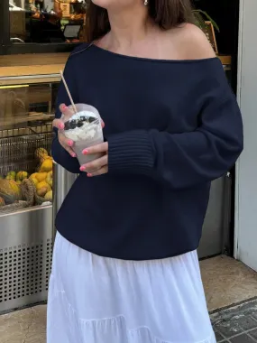 Women's Minimalist Loose Knit Pullover